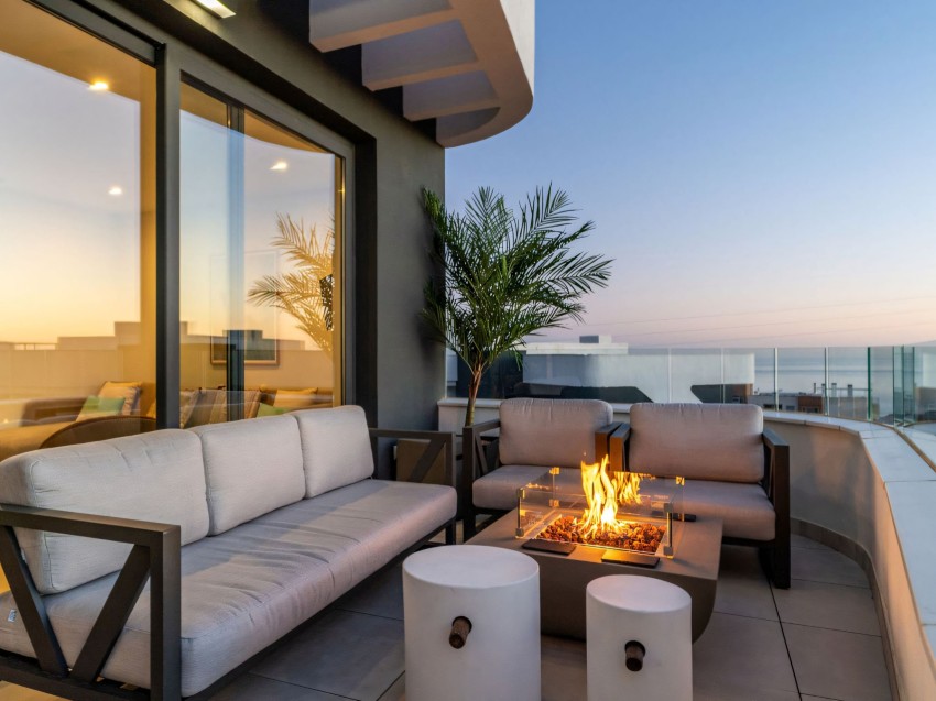 Takvåning med stor terrass i El Higuerón West Fuengirola Costa del Sol